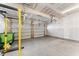 A spacious two-car garage showing door openers at 652 Marion Hills Way, Knightdale, NC 27545