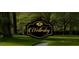 Community entrance sign shows the name of the community, Wellesley at 83 Commons Cir # 236, Clayton, NC 27520