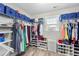 Walk-in closet with organized shelving and hanging space for clothes and accessories at 917 Sequoia Ridge Dr, Fuquay Varina, NC 27526