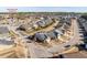 Aerial view of a neighborhood, showcasing the layout, landscaping, and community features at 1003 Branwell Dr, Durham, NC 27703