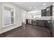 Spacious kitchen featuring a large window and stainless steel appliances at 124 Currituck Ln, Durham, NC 27703