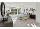 Bright and airy bedroom with a large window, stylish decor, and a relaxing atmosphere at 1259 Shaw View Alley # 101, Raleigh, NC 27601