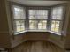 Inviting bay window providing ample natural light and street views at 208 Lawrence Rd, Cary, NC 27511