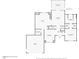 Floorplan for a large home with five bedrooms, and a three car garage at 215 Oak Island Ct, Garner, NC 27529