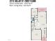 Detailed first floorplan with all measurements at 2212 Jollay St, Durham, NC 27703