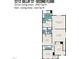 Detailed second floorplan with all measurements at 2212 Jollay St, Durham, NC 27703