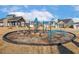 Community playground and exercise equipment for outdoor fitness and recreation at 244 Bevis Marks Dr, Fuquay Varina, NC 27526