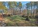 Large backyard at 2520 Summit Ln, Creedmoor, NC 27522