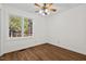 Bedroom with a window overlooking the back yard at 2520 Summit Ln, Creedmoor, NC 27522