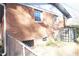 Brick exterior with a glimpse of the AC unit at 2918 Kanewood Dr, Durham, NC 27707