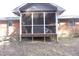 View of screened porch, providing an outdoor space at 2918 Kanewood Dr, Durham, NC 27707