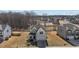 Aerial view of the home showcasing its well-maintained lawn and neighborhood setting at 40 Glendavis Hollow Dr, Franklinton, NC 27525