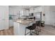 Kitchen with granite countertops, stainless appliances, and white cabinets at 40 Glendavis Hollow Dr, Franklinton, NC 27525