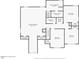 Floorplan showcasing bedrooms, closets, and bathrooms with detailed dimensions for the second floor at 5129 Chasteal Trl, Raleigh, NC 27610