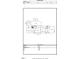 A blueprint showing the layout of the home, with a kitchen, living room, bedrooms, and deck at 5412 Farley Dr, Raleigh, NC 27609