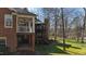 Exterior of home showing multiple patios, decks, and stairs; ideal for enjoying outdoor living at 6532 Wakefalls Dr, Wake Forest, NC 27587