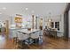 Spacious kitchen with central island, breakfast nook, and lots of natural light at 6532 Wakefalls Dr, Wake Forest, NC 27587