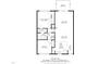 Detailed floor plan showcasing the layout of the home, including room dimensions and areas at 689 Pine Ridge Pl, Raleigh, NC 27609
