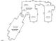 Detailed second floor plan showcasing bedrooms, bathrooms, loft, and bonus room layout at 1326 Lochshire Dr, Burlington, NC 27215