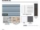 Exterior selections featuring blue-gray siding, white board and batten accents, and tuxedo gray shutters at 149 Ethel Ln, Angier, NC 27501