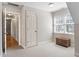 Bedroom featuring neutral walls, carpet flooring and natural light at 1617 Heritage Club Ave, Wake Forest, NC 27587