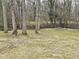 Extensive backyard featuring a combination of mature trees and grassy expanse at 1713 Elder Ct, Burlington, NC 27215