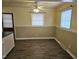 Dining room with hardwood floors and large windows at 1713 Elder Ct, Burlington, NC 27215