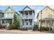 Charming two-story home with a double front porch and vibrant turquoise doors in a desirable neighborhood at 2098 Great Ridge Pkwy, Chapel Hill, NC 27516