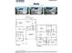 Detailed floor plan showcasing the layout of this five bedroom, four bath, two-car home at 257 Umstead St, Sanford, NC 27330