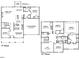 Detailed floor plan showcasing the layout of both the first and second floors at 322 Umstead St, Sanford, NC 27330