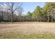 Expansive land with a line of evergreen trees and sparse grass under a clear sky at 41 E T Hanner Rd, Bear Creek, NC 27207
