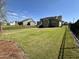 A large backyard with a well-maintained lawn at 429 Teague St, Wake Forest, NC 27587