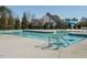 Community pool with lap lanes, sun-bathing lounges, and a splash pad for endless fun at 429 Teague St, Wake Forest, NC 27587