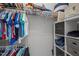 Organized closet space with shelving, hanging rods, and storage bins for optimal storage solutions at 6301 Kayton St, Raleigh, NC 27616