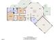 Detailed floor plan showing the layout of the home's rooms and living spaces at 723 Chelsea Dr, Sanford, NC 27332