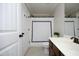 Bathroom featuring a toilet, shower, and vanity with wood cabinets and a white countertop at 106 Rolling Meadows Ln, Chapel Hill, NC 27517