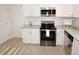 Modern kitchen featuring stainless steel appliances and beautiful countertops at 108 Torain St, Hillsborough, NC 27278