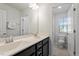 Bathroom featuring double sinks, a mirror and a toilet at 110 Cambria Ln, Morrisville, NC 27560