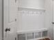 Mudroom with built in bench and storage perfect for shoes and coats at 110 Cambria Ln, Morrisville, NC 27560