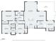 Home floor plan with layout of rooms and dimensions for easy visualization at 145 Traceway N, Sanford, NC 27332