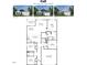 Detailed floor plan showcasing the layout of a four bedroom, two bath, single story home at 164 Ethel Ln, Angier, NC 27501