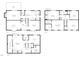 Detailed floor plans for the basement, first and second floors at 2004 Beecham Cir, Raleigh, NC 27607