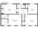Second floor layout featuring bedrooms and bathrooms for comfortable living at 2004 Beecham Cir, Raleigh, NC 27607