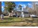 Back exterior view of the house with plenty of yard space at 217 Stephen Taylor Rd, Wake Forest, NC 27587
