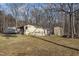Backyard view featuring large building for storage and an RV at 217 Stephen Taylor Rd, Wake Forest, NC 27587