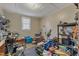 Spacious storage room features a window and plenty of space at 217 Stephen Taylor Rd, Wake Forest, NC 27587
