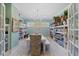 Brightly lit flex space with built-in shelving, and beautiful natural lighting at 219 Colvard Park Dr, Durham, NC 27713