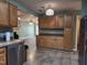 Cozy kitchen featuring stainless steel appliances and lots of cabinet space at 22 Woodridge Ln, Cameron, NC 28326