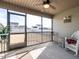 Covered patio features a ceiling fan and a view of the backyard at 30 Imperial Dr, Clayton, NC 27527