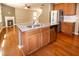 Features kitchen island, stainless steel dishwasher, and a double sink at 309 Mainline Sta, Morrisville, NC 27560